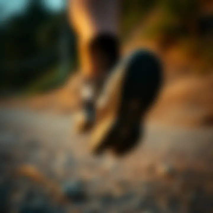 Dynamic outdoor activity showcasing adidas boots