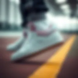 Sleek design of Adidas Court Base footwear