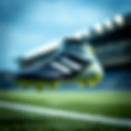 Adidas F10 cleats showcasing innovative design features