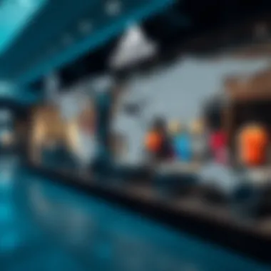 Global map highlighting adidas store locations