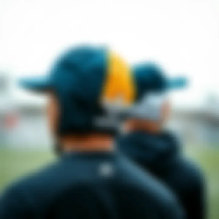 Different styles of Adidas hats in sports