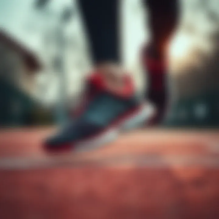 Adidas Runfalcon in action during a sports activity