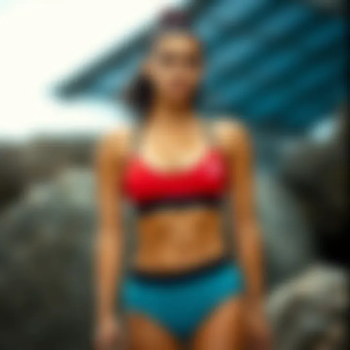 Adidas Swimwear for Active Sports Adidas swimwear designed for active sports and beach activities