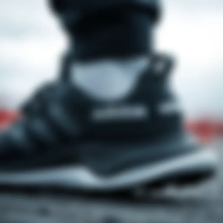 Detailed view of the technology behind Adidas Terrex footwear.