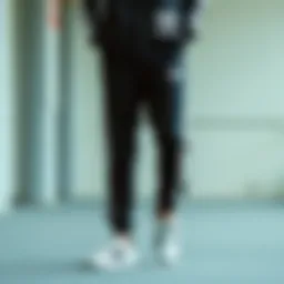 Stylish Adidas tracksuit bottoms suitable for athletic activities