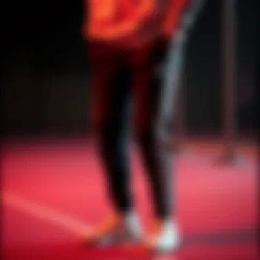 User testimonials showcasing the performance of Adidas tracksuit bottoms