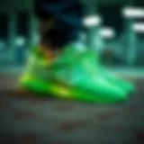 Stylish Adidas water green sneakers showcasing modern design