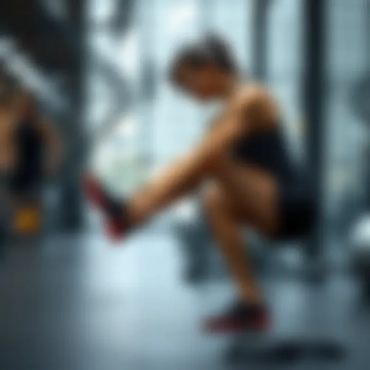 Infographic of leg strengthening exercises and their benefits