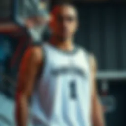 Stylish basketball apparel for fans