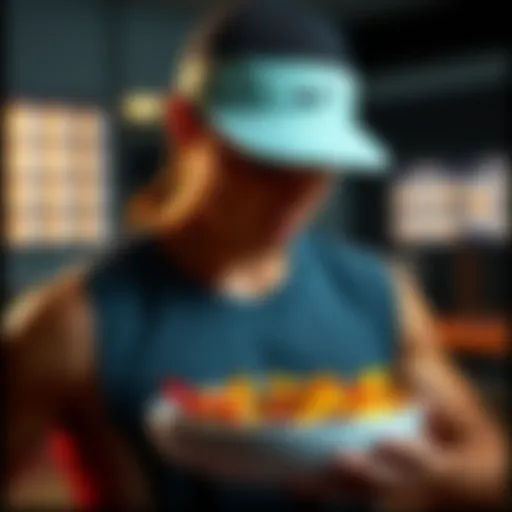 Nutritional analysis highlighting key nutrients for athletes