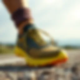 High-performance athletic footwear designed for running.