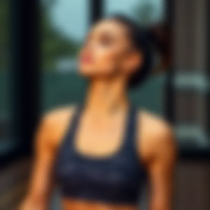 Relaxation techniques for neck tension relief