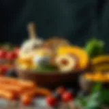 A vibrant display of various foods rich in vitamin D