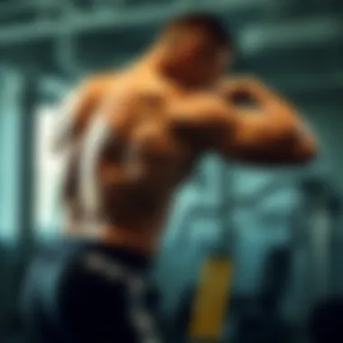 Demonstration of various deltoid exercises