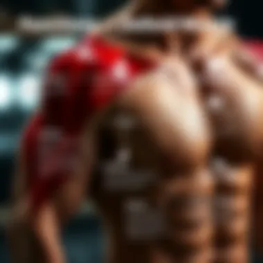 Infographic on the functions of the deltoid muscle