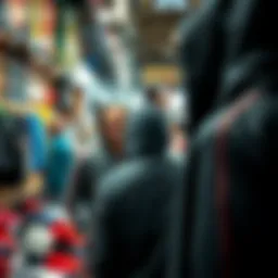 Vibrant sports apparel market in Eminönü