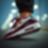 Stylish Nike Air footwear showcasing a sleek design