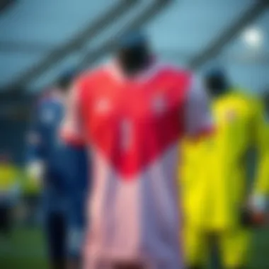 Trendy designs of recent Galatasaray goalkeeper jerseys on display