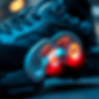 Innovative Cushioning Technology in Galaxar Shoes Close-up of Galaxar shoe technology highlighting cushioning features