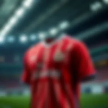 New Galatasaray jersey showcasing modern design elements