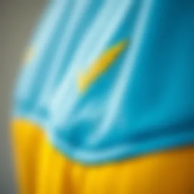 Close-up of Hummel Falconzo material and craftsmanship