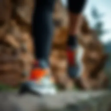 Outdoor footwear showcasing performance and style