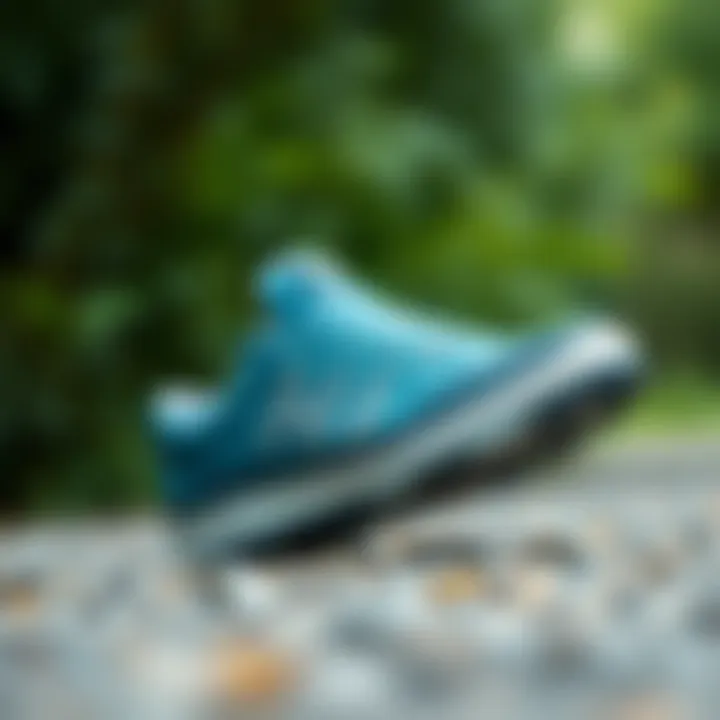 Hummel outdoor shoes in a natural setting