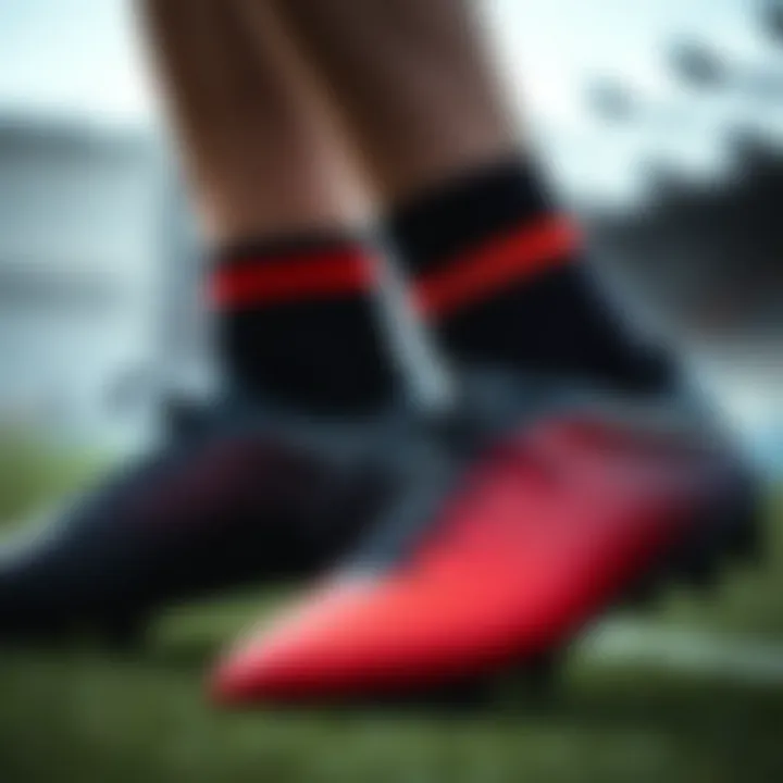 Material quality analysis of Kinetix socked football boots