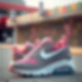 Stylish Nike shoes designed for girls