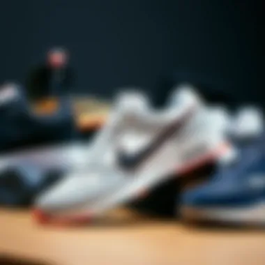 A variety of Nike shoes emphasizing versatility