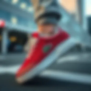 Stylish Lacoste footwear complementing active lifestyle