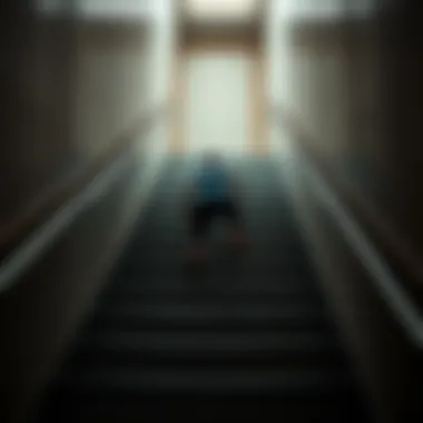 An infographic showing health benefits of stair climbing