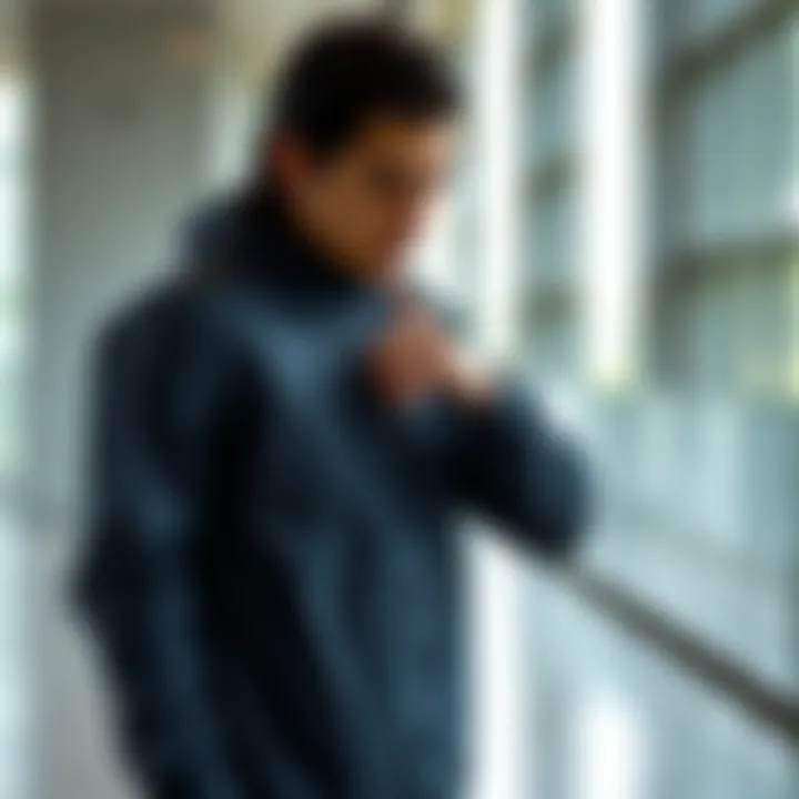 Sleek design of Nautica rain jacket highlighting its modern aesthetic.