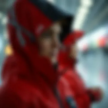 User experiences showcasing comfort and functionality of Nautica rain jacket.