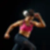 Dynamic Nike fitness athlete showcasing performance