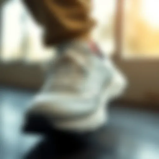 Detail of Pepino shoe design showcasing style and craftsmanship