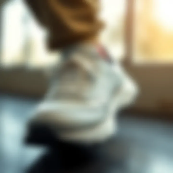 Elegant Design of Pepino Shoes Detail of Pepino shoe design showcasing style and craftsmanship