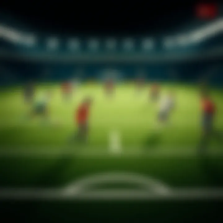 Diagram showcasing the synergy between player movements and team tactics