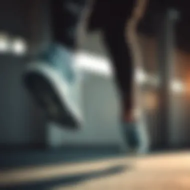 Athletic performance captured while wearing the Puma 90's Runner Nu Wave during a training session