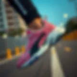 Elegant and stylish Puma 90's Runner Nu Wave showcased in a dynamic pose