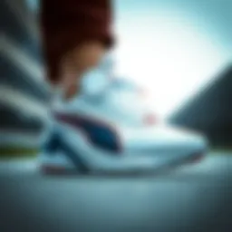 Dynamic view of Puma Axis shoes showcasing their sleek design