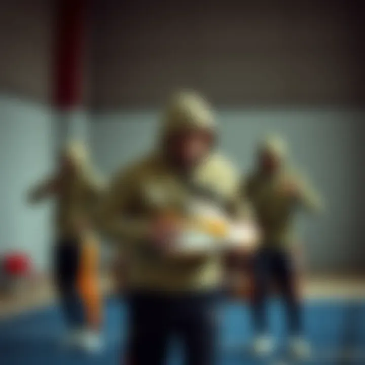 Group of athletes wearing Puma Dunk showcasing performance