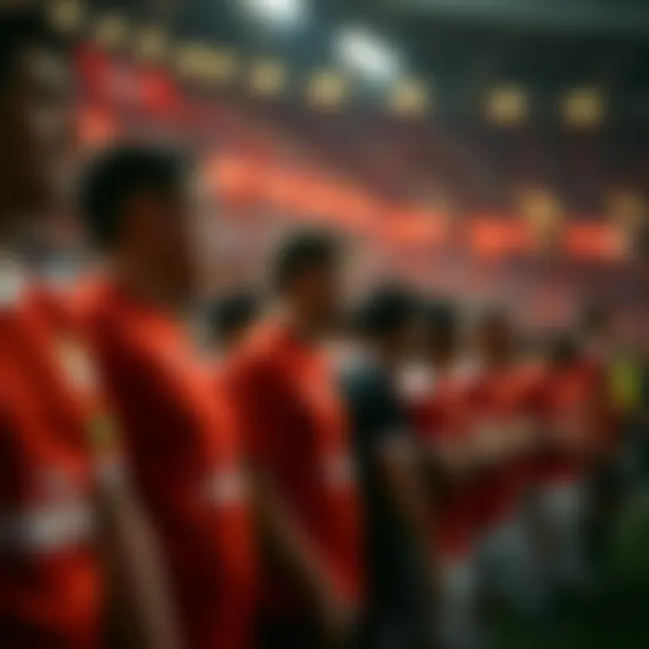Galatasaray fans proudly wearing Puma jerseys during a match