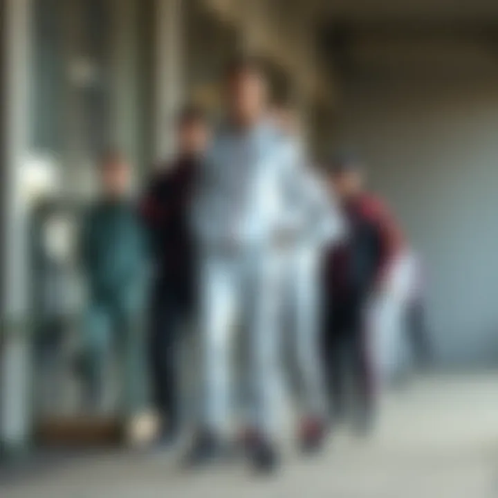 Various size options available for Puma tracksuits