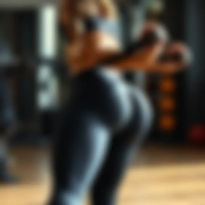 Dynamic resistance band exercises targeting the glutes