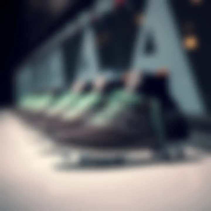 Ronaldo's signature football shoes on display