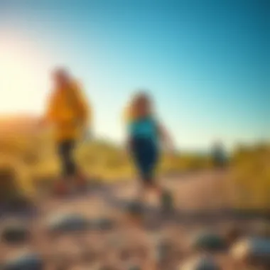 Child enjoying outdoor activities in Salomon apparel