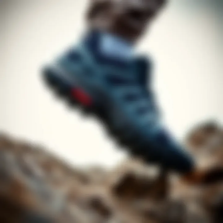 Salomon X Ultra GTX showcasing durability in rugged terrain