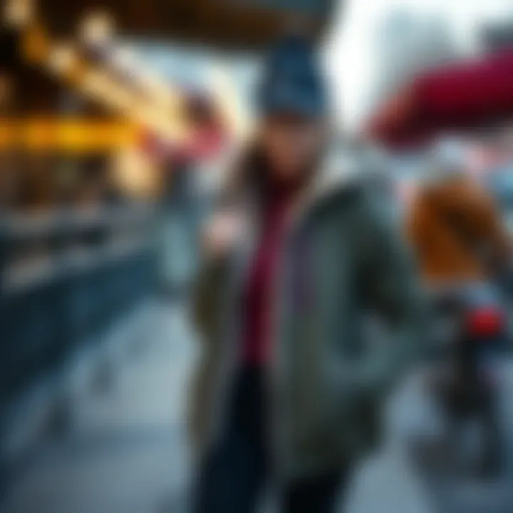 Fashionable ways to style a sherpa jacket in winter