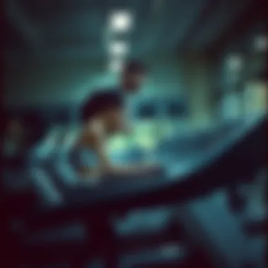 User engaging in a workout on a Slazenger treadmill